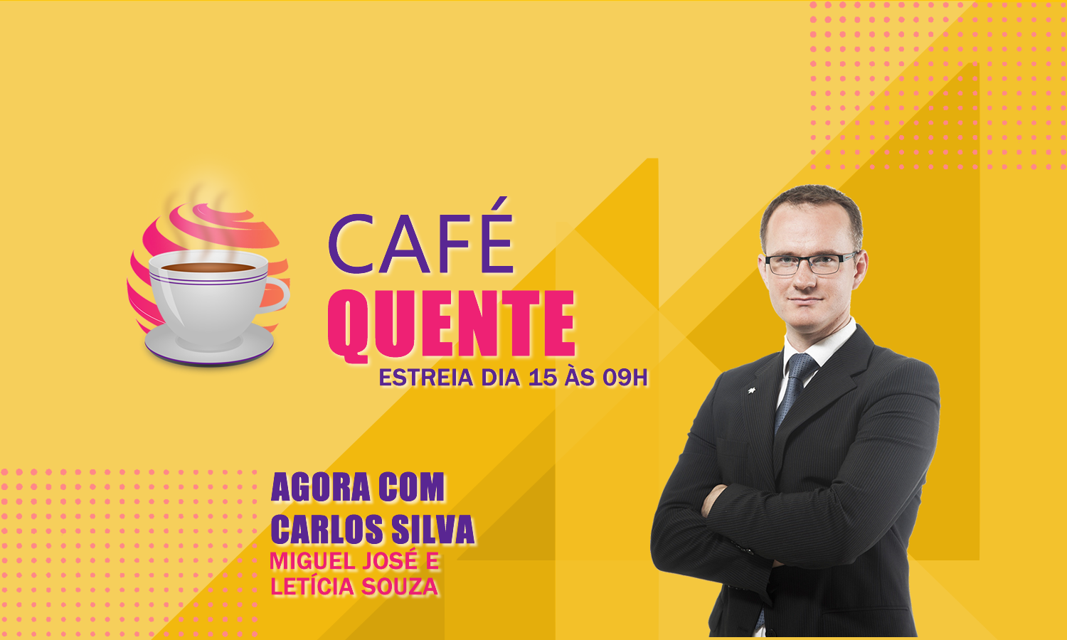 CafeQuente no programa de hoje Carlos Silva entrevista o Prefeito de  Curitiba José Fagundes - Radio Bom Sucesso FM